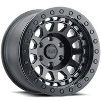 Black Rhino Primm Beadlock 17x8.5 +0 (6x139.7) Matt Black with Black Bolts