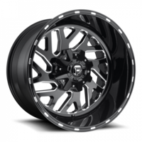 Fuel 18X9 Triton (5X114.3/5X127) ET+01 CB78.1 Gloss Black / Milled Edges 