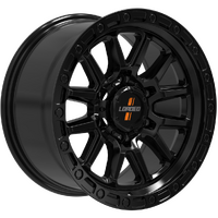 Loaded Stockton 17x9 +18 (6x139.7) Black Heavy Duty (1675KG)