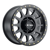 Method MR305 NV 16x8 0mm Offset (8x165.1) Matte Black