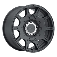 Method MR308 Roost 17x8.5 0mm Offset (5x127) Matte Black