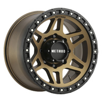 Method MR312 17x8.5 0mm Offset (8x165.1) Method Bronze/Black Street Loc