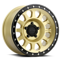 Method MR315 17x8.5 0mm Offset (5x127) Gold/Black Street Loc