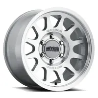 Method MR703 Bead Grip 17x8.5 +0 (6x139.7) Machined Clear Coat