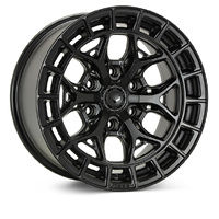 Vossen HFX-1 17x9 (6x139.7) +0 Offset Satin Black (SD -Super Deep Face)