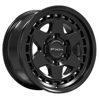 FXH X04 17x8.5 +0 (6x139.7) Satin Black