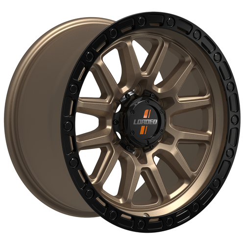 Loaded Stockton 17x9 +30 (6x139.7) Bronze Heavy Duty (1675KG)