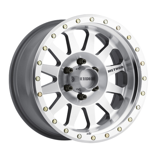 Method MR304 Double Standard 18x9 -12mm (6x139.7) Machined/Clear Coat