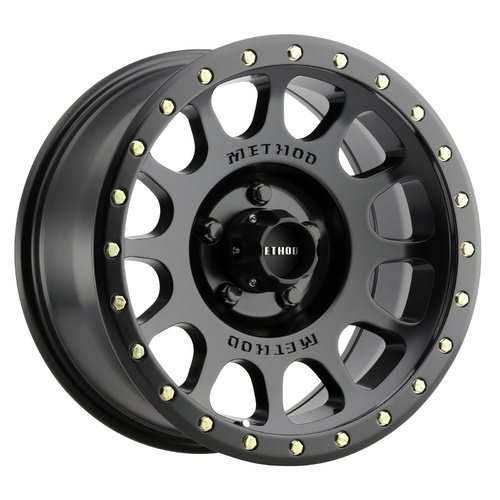 Method MR305 NV 17x8.5 0mm Offset (5x114.3) Matte Black