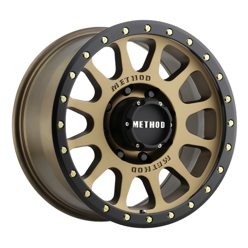 Method MR305 NV 17x8.5 0mm Offset (8x165.1) Method Bronze/Black Street Loc