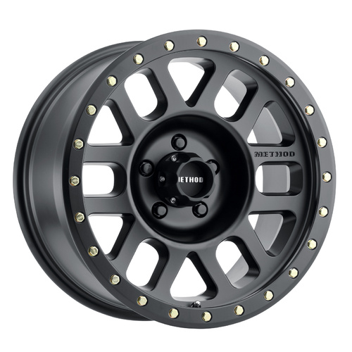 Method MR309 Grid 17x8.5 0mm Offset (5x150) Matte Black