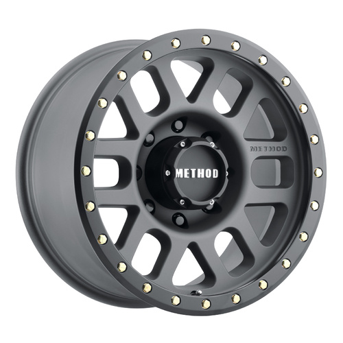 Method MR309 Grid 18x9 +18mm (8x165.1) Titanium/Black Street Loc