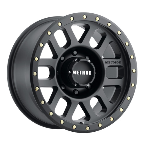 Method MR309 Grid 18x9 +18mm ((8x180)) Matte Black