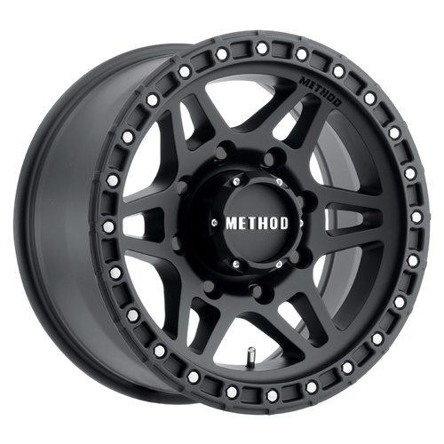 Method MR312 17x8.5 0mm Offset ((8x170)) Matte Black