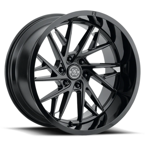 MR801 20x9 (6x139.7) 0 GLOSS BLACK MILLED