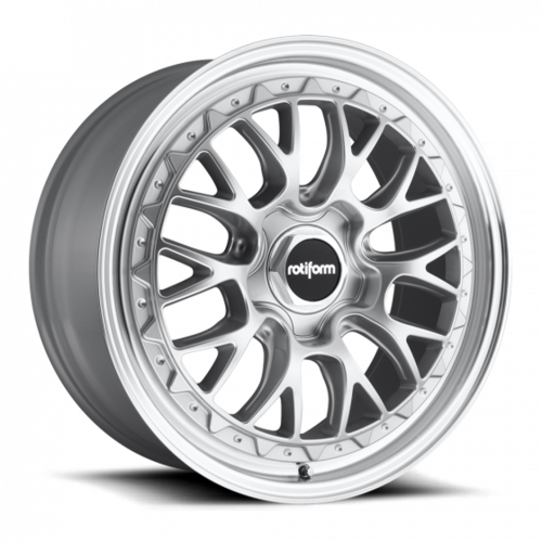 Rotiform 19X10 Lsr (5X114.3) ET+35 CB72.6 Silver / Polished Lip 