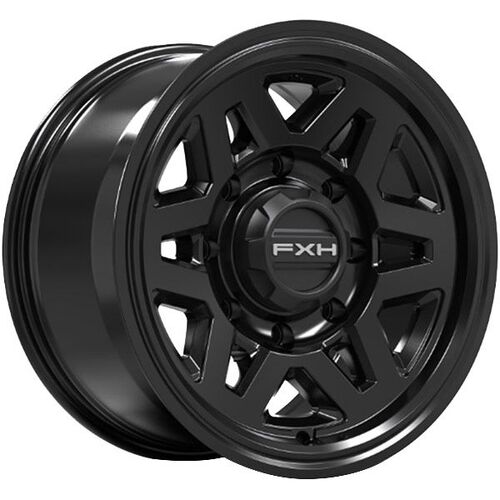 FXH X01 HD 17x9 +20 (8x165) Satin Black