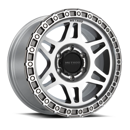 Method MR312 HD 17x9 -12mm Offset (5x150) Machined - Clear Coat (Heavy Duty) 